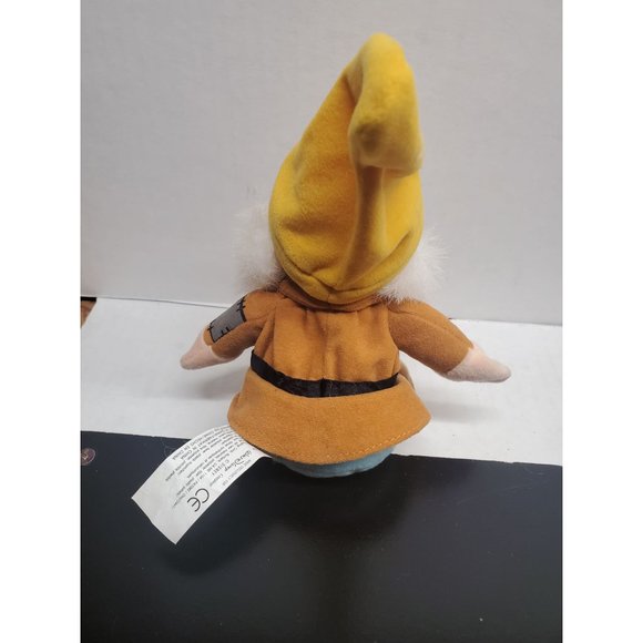 9 Inch Disney Happy Bean Bag Plush from Snow White and the Seven Dwarfs - Picture 3 of 7